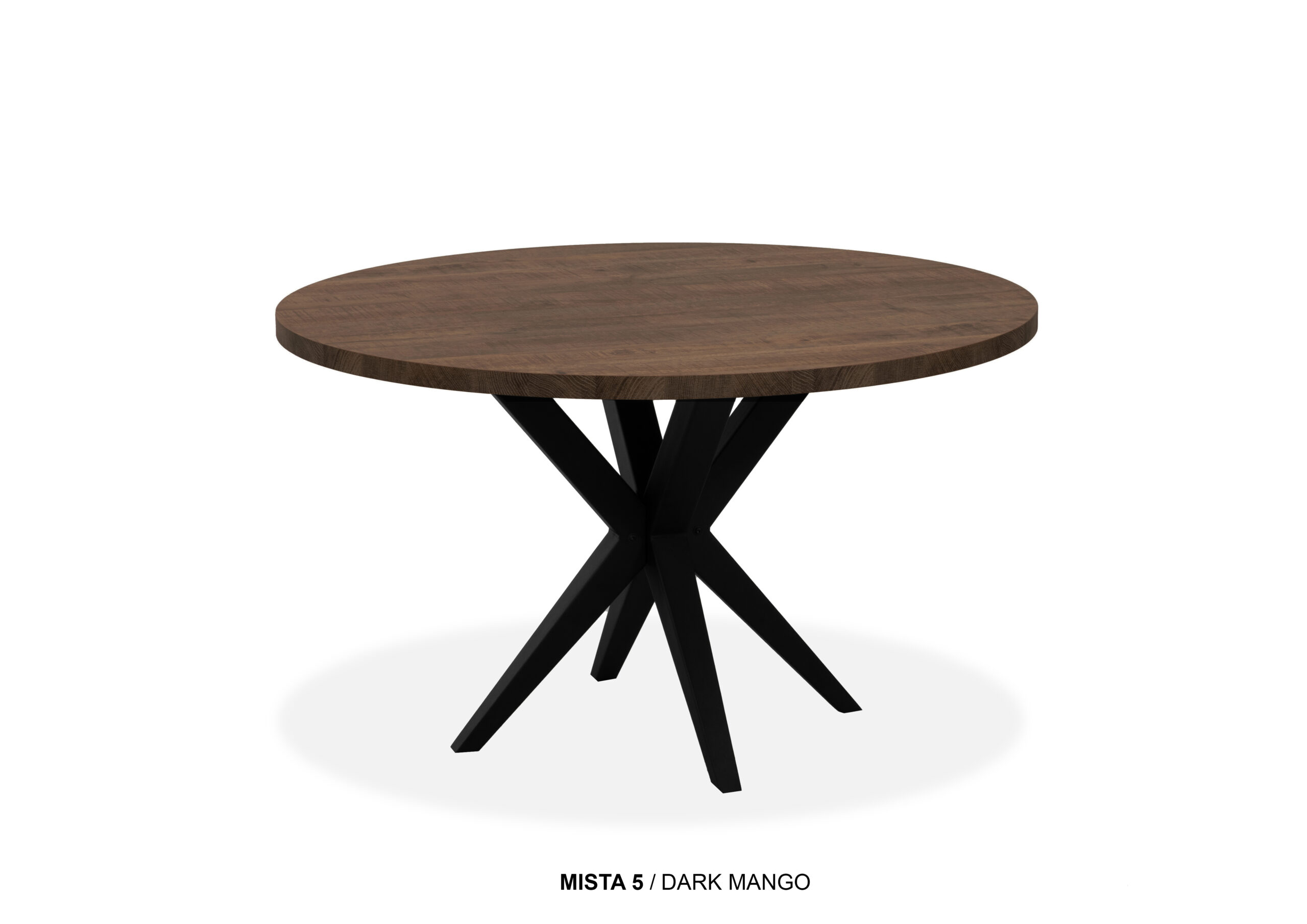 Mista Round Fixed Dining Table