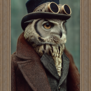 Steampunk Owl