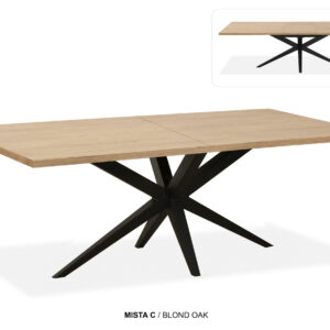 Mista Rectangular Extending Table